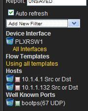 Filter to Exclude our local DNS servers