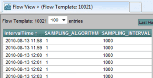 J-Flow Sample Template J-Flow Sampling Rate