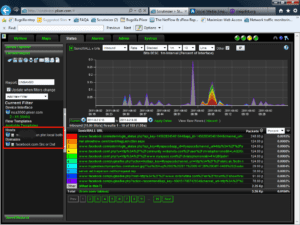 Monitoring Facebook traffic with NetFlow