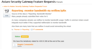 astaro Netflow Ipfix Support NetFlow and IPFIX Discussions at Astaro