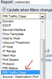 Cisco PfR Traffic Class Filter