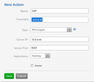 Solera NetFlow Support