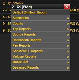 create network monitoring reports