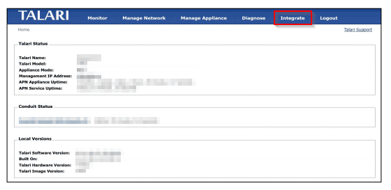 Talari Netflow Configuration