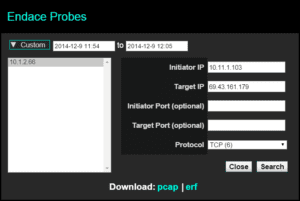 Endace packet probe