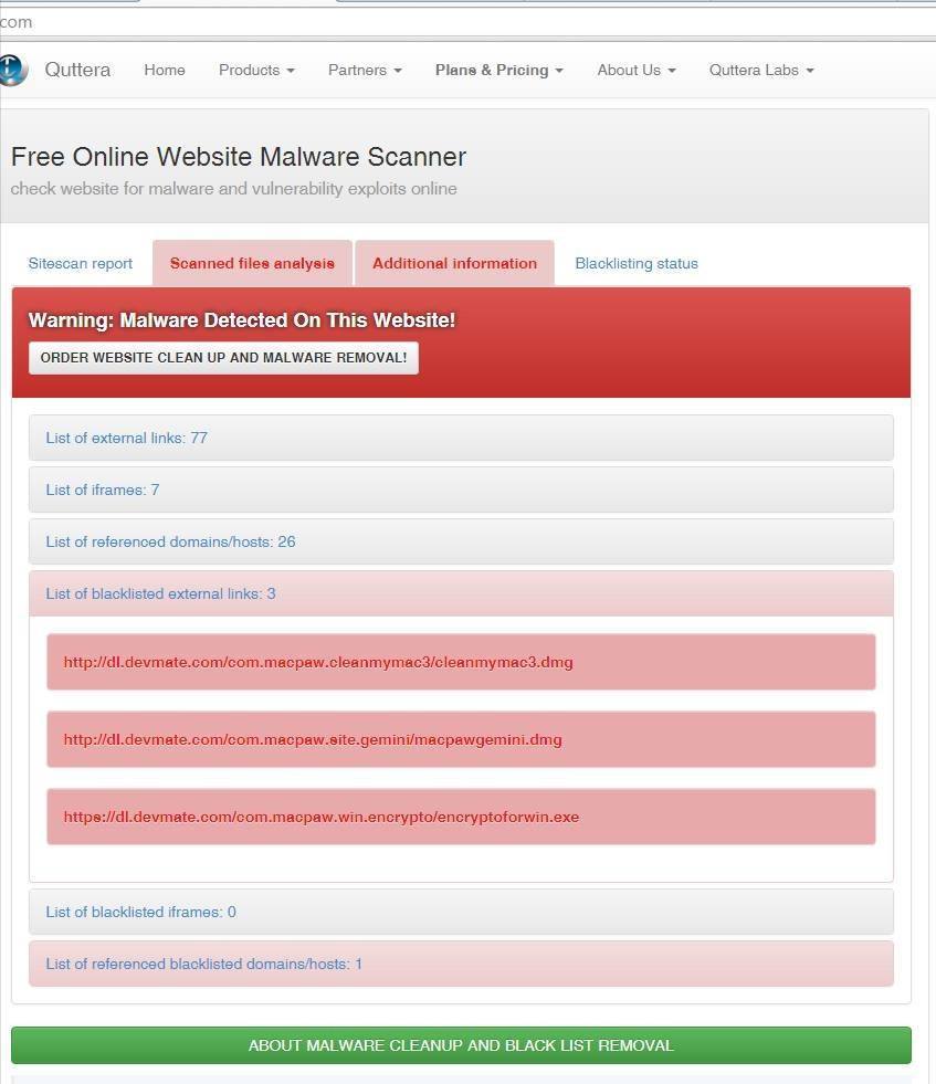 malware incident response system