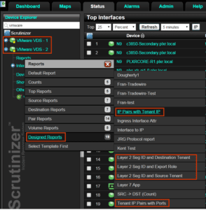 VMware IPFIX Reporting