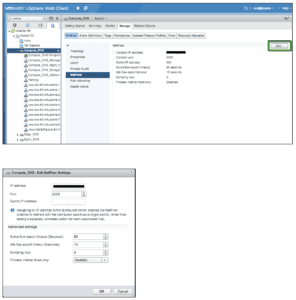 VMware NSX IPFIX Configuration