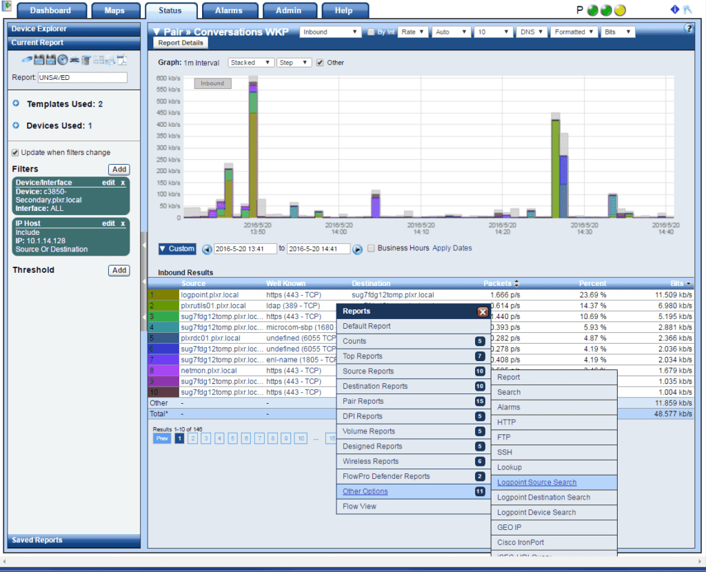 Logpoint NetFlow Support