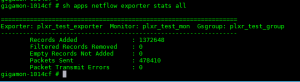 NetFlow Exporter Stats