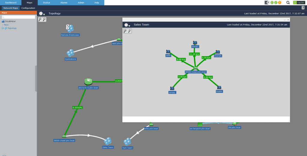 nested maps