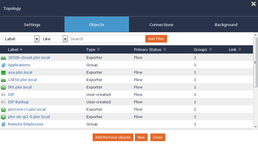 creating a network map