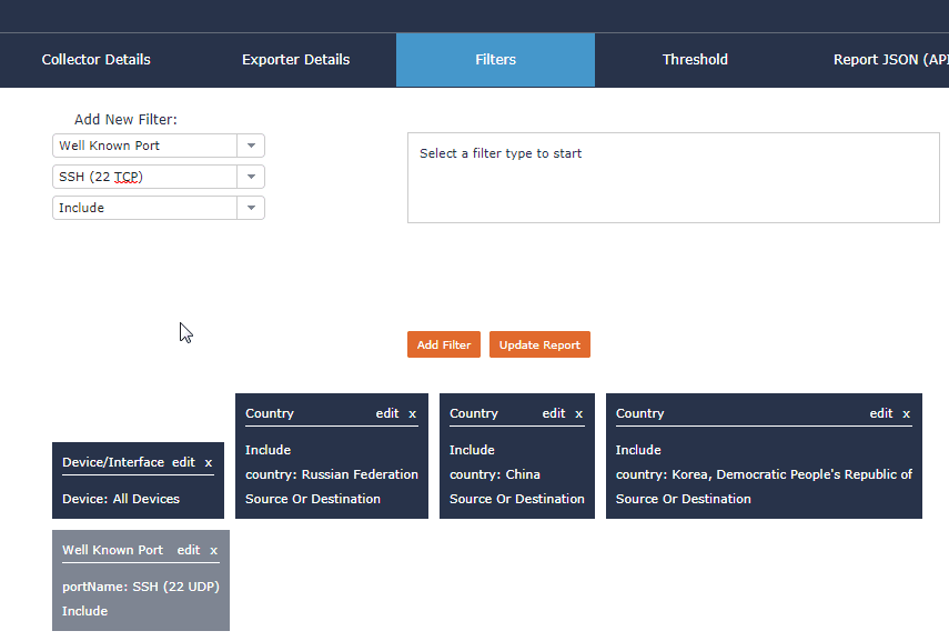 Scrutinizer filtering