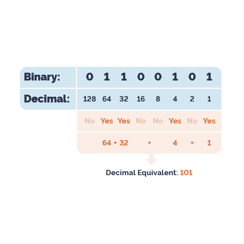 Wildcard filter: binary to decimal