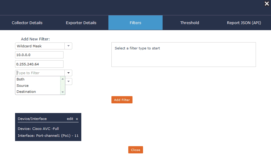 Subnet Wildcard Chart