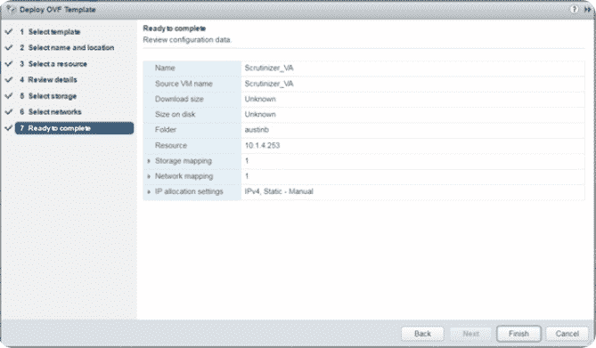 Import the Scrutinizer Virtual Appliance