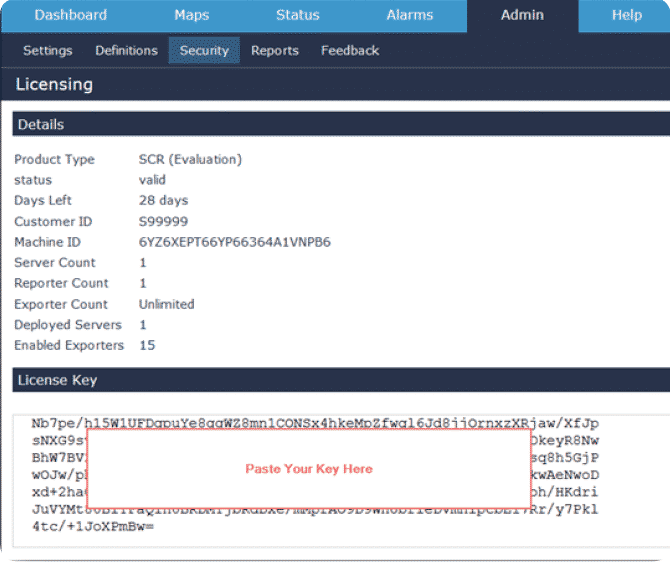 Log in to Scrutinizer web interface