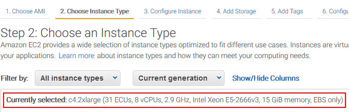 Choose an Instance Type