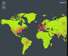 Geo attack map