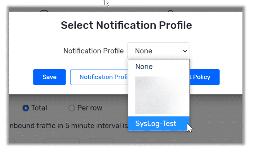 Notification profile