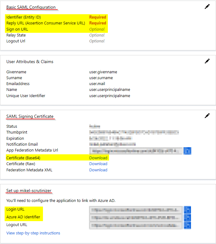 Setting up your-application-name