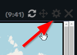Gadget gear icon