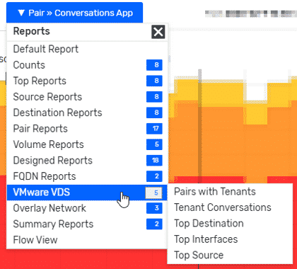 VMware reports in Scrutinizer