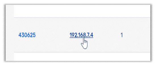 Flagged IP address