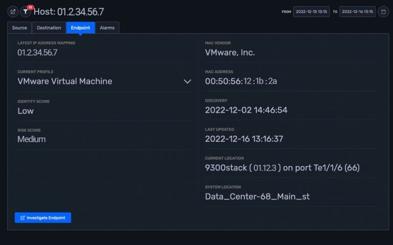 Endpoint Analytics view