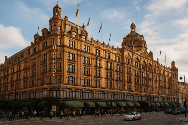 Harrods, a retailer based in the UK