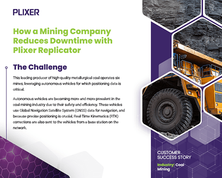 Page one of a Replicator case study examining a coal mining company